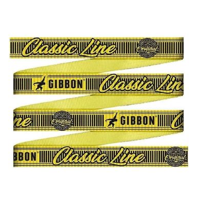 Слеклайн Gibbon Slacklines Classic Line XL Treewear Set набір, yellow, Німеччина