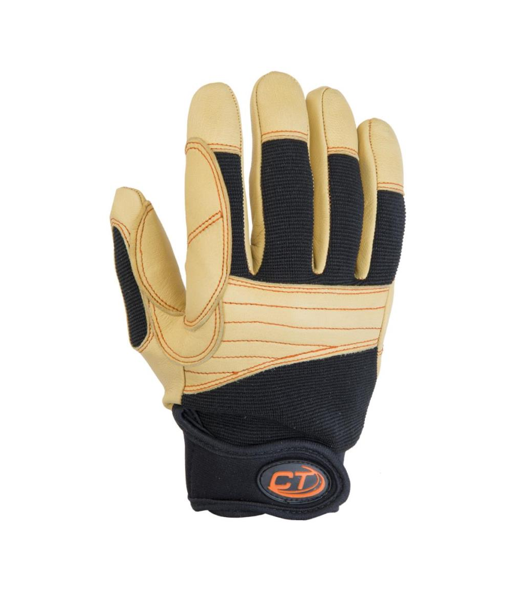 Guanti Da Ferrata Climbing Technology Progrip - Mezze Dita In Pelle, Per Arrampicata E Vie Ferrate