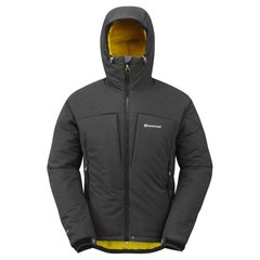 Куртка Montane Ice Guide Jacket, Black/cad yellow, Primaloft, Утепленні, Для чоловіків, S, Без мембрани