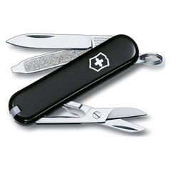 Нож складной Victorinox Classic SD 0.6223.3, black, Швейцарский нож