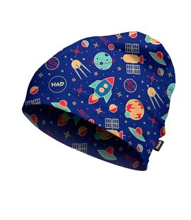 Шапка H. A. D. Printed Fleece Kids Beanie Rocket, Multi color, 43-53, Для дітей та підлітків, Шапки, Німеччина, Німеччина