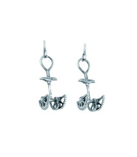 Сережки Rock Empire Antiqued Silver Cams, silver, Чехія, Чехія