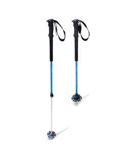 Трекінгові палиці Salewa Mountain Explorer, black/blue, Для дорослих, Двосекційні, Алюмінієвий сплав, Для трекінгу