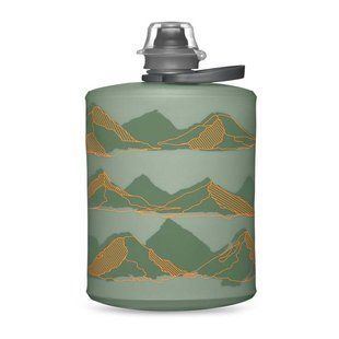 М'яка фляга HydraPak Mountain Stow 500ml Graphic Collection, Sutro Green, М'які фляги, Харчовий силікон, 0.5, США, Київ, Харків, Одеса, Днiпро, Запоріжжя, Львів, Кривий Ріг, Вінниця, Полтава, Чернігів, Черкаси, Суми, Хмельницький, Чернівці, Рівне