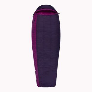 Спальний мішок Sea To Summit Quest QuII Women's Regular, Blackberry/Grape, Regular, Спальник, Кокон, Для жінок, Синтетичний, Трисезонні, YKK, 1340, Київ, Харків, Одеса, Днiпро, Запоріжжя, Львів, Кривий Ріг, Вінниця, Полтава, Чернігів, Черкаси, Суми, Хмельницький, Чернівці, Рівне