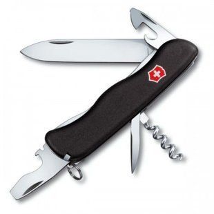 Ніж складаний Victorinox Nomad/Picknicker 0.8353.3, black, Швейцарський ніж