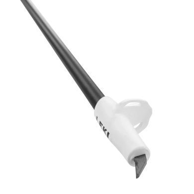 Палиці для скандинавської ходьби&lrm; Leki Pacemaker Lite 110cm, Black/White/Neonyellow, Для дорослих, Фіксовані, Карбон, Для скандинавської ходьби