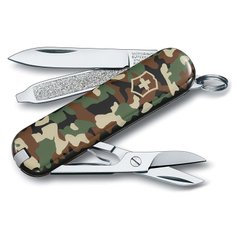 Нож складной Victorinox Classic SD 0.6223.94, camouflage, Швейцарский нож