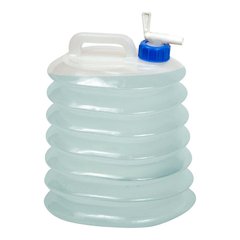 Складна ємність для води Coghlans Expandable Camp Jug, white, Фляжки та бутилки для води, Пластик, 7