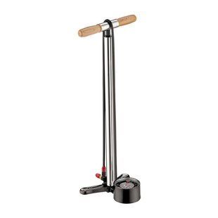 Підлоговий велонасос Lezyne Alloy Floor Drive Y13, Сріблястий, Підлоговий