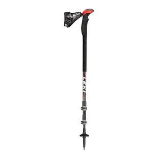 Трекінгові палиці Leki Sherpa XL V SL2, black/silver/red, Для дорослих, Трисекційні, Алюмінієвий сплав, Для трекінгу