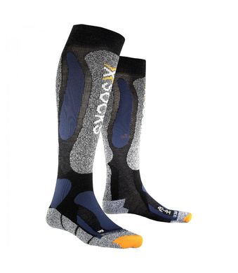 Носки X-Socks Ski Performance, Anthracite, 45-47, Универсальные, Горнолыжные
