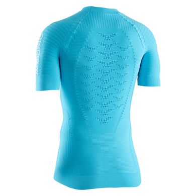 Термофутболка X-Bionic Effektor 4.0 Women's Running Short Sleeve Shirt, Turquoise/Arctic White, XS, Для жінок, Футболки, Синтетична, Для активного відпочинку, Італія, Швейцарія