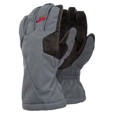 Перчатки Mountain Equipment Guide Men's Glove, Flint Grey/Black, S, Для мужчин, Перчатки, С мембраной, Великобритания