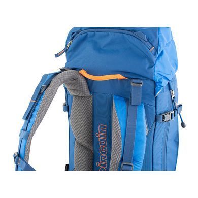 Рюкзак Pinguin Boulder 38 Blue, blue, Універсальні, Похідні рюкзаки, З клапаном, One size, 38, 1250, Чехія