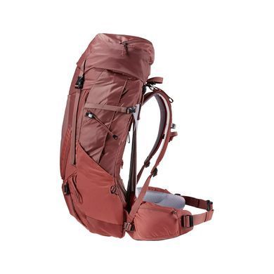Рюкзак Deuter Futura Air Trek 45+10 SL, redwood-lava, Для жінок, Похідні рюкзаки, З клапаном, One size, 45, 2000, В'єтнам, Німеччина, Київ, Харків, Одеса, Днiпро, Запоріжжя, Львів, Кривий Ріг, Вінниця, Полтава, Чернігів, Черкаси, Суми, Хмельницький, Чернівці, Рівне