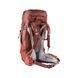 Рюкзак Deuter Futura Air Trek 45+10 SL, redwood-lava, Для жінок, Похідні рюкзаки, З клапаном, One size, 45, 2000, В'єтнам, Німеччина, Київ, Харків, Одеса, Днiпро, Запоріжжя, Львів, Кривий Ріг, Вінниця, Полтава, Чернігів, Черкаси, Суми, Хмельницький, Чернівці, Рівне