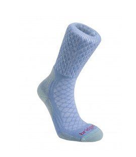 Шкарпетки Bridgedale MerinoFusion Trail Women's, Powder blue, L, Для жінок, Трекінгові, Комбіновані, Великобританія, Великобританія