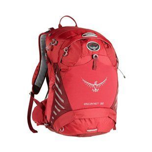 Рюкзак Osprey Escapist 32 M/L, Cayenne red, Універсальні, Велосипедні рюкзаки, Без клапана, One size, 32, Київ, Харків, Одеса, Днiпро, Запоріжжя, Львів, Кривий Ріг, Вінниця, Полтава, Чернігів, Черкаси, Суми, Хмельницький, Чернівці, Рівне