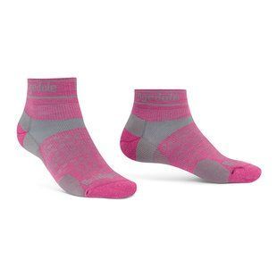 Шкарпетки Bridgedale Women's Trail Run Ultra Light Merino Sport Low Pink, pink, L, Для жінок, Бігові, Комбіновані, Великобританія, Великобританія