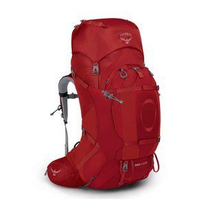 Рюкзак Osprey Ariel Plus 60, Carnelian Red&nbsp;, Для жінок, Похідні рюкзаки, З клапаном, XS/S, 60, 2400, Київ, Харків, Одеса, Днiпро, Запоріжжя, Львів, Кривий Ріг, Вінниця, Полтава, Чернігів, Черкаси, Суми, Хмельницький, Чернівці, Рівне