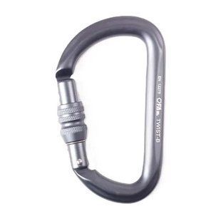 Карабин First Ascent Twist B Gray, grey