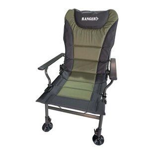 Карпове крісло Ranger Рower SL-109, gray/green, Карпові крісла