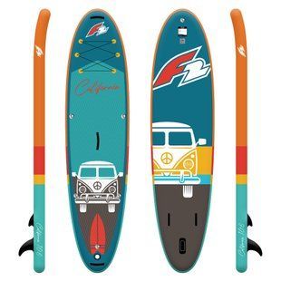 Надувная SUP доска F2 California HFT 11.6 Turquoise, turquoise, SUP, Универсальные, Прогулочный, Киев, Харьков, Одесса, Днепр, Запорожье, Львов, Кривой Рог, Винница, Полтава, Чернигов, Черкассы, Сумы, Хмельницкий, Черновцы, Ровно