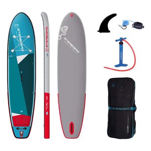 Надувна SUP дошка Starboard Inflatable 11'2″ x 31+ iGO Zen Roll SC, blue/green, Універсальні, Надувні, Київ, Харків, Одеса, Днiпро, Запоріжжя, Львів, Кривий Ріг, Вінниця, Полтава, Чернігів, Черкаси, Суми, Хмельницький, Чернівці, Рівне