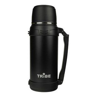 Термос Tribe Family Line 2.5 л T-DG-0002 Black, black, Термоси, Нержавіюча сталь, 2.5, Київ, Харків, Одеса, Днiпро, Запоріжжя, Львів, Кривий Ріг, Вінниця, Полтава, Чернігів, Черкаси, Суми, Хмельницький, Чернівці, Рівне