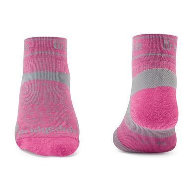 Шкарпетки Bridgedale Women's Trail Run Ultra Light Merino Sport Low Pink, pink, L, Для жінок, Бігові, Комбіновані, Великобританія, Великобританія