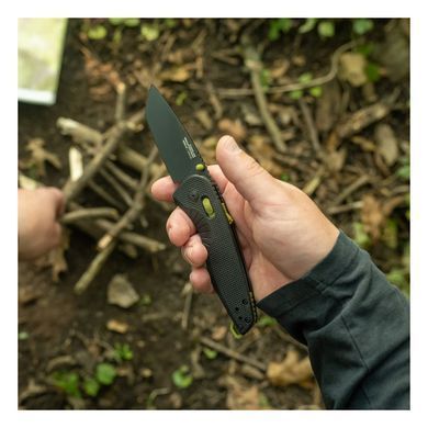 Ніж складаний SOG Aegis AT Tanto, black/moss, Складані ножі
