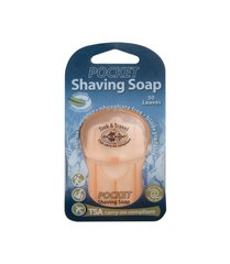 Походное мыло для бритья Sea to Summit Pocket Shaving Soap Eur, pink, Средства для бритья