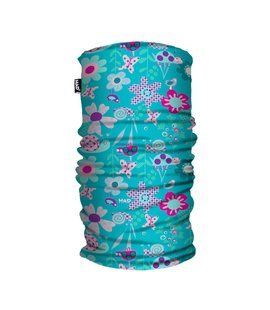 Головний убір H. A. D. Printed Fleece Tube Kids Bugz Blue, Multi color, One size, Для дітей та підлітків, Універсальні головні убори, Німеччина, Німеччина