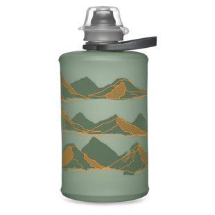 Мягкая фляга HydraPak Mountain Stow 350ml Graphic Collection Sutro, Sutro Green, Мягкие фляги, Пищевой силикон, 0.35, США, Киев, Харьков, Одесса, Днепр, Запорожье, Львов, Кривой Рог, Винница, Полтава, Чернигов, Черкассы, Сумы, Хмельницкий, Черновцы, Ровно