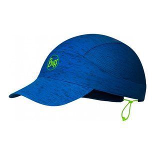 Кепка Buff Pack Speed Run Cap HTR Azure Blue, Azure blue, S/M, Унісекс, Кепки, Іспанія