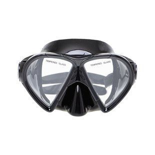 Маска Marlin Crystal, black, Універсальна, Двоскляна