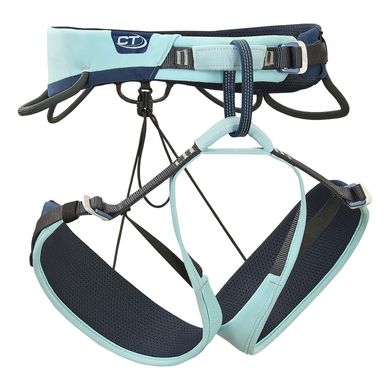 Страхувальна система Climbing Technology Iris, Light Blue / Midnight Blue, L, Нижня обв'язка, Для жінок, Спортивні страхувальні системи, Київ, Харків, Одеса, Днiпро, Запоріжжя, Львів, Кривий Ріг, Вінниця, Полтава, Чернігів, Черкаси, Суми, Хмельницький, Чернівці, Рівне, Італія, Італія