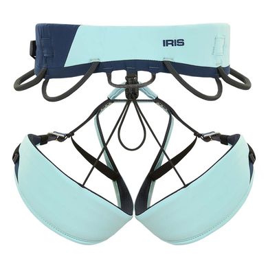 Страхувальна система Climbing Technology Iris, Light Blue / Midnight Blue, L, Нижня обв'язка, Для жінок, Спортивні страхувальні системи, Київ, Харків, Одеса, Днiпро, Запоріжжя, Львів, Кривий Ріг, Вінниця, Полтава, Чернігів, Черкаси, Суми, Хмельницький, Чернівці, Рівне, Італія, Італія