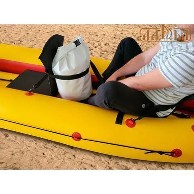 Байдарка надувна Ладья Караван LB-580К-4 Comfort, Yellow-Red