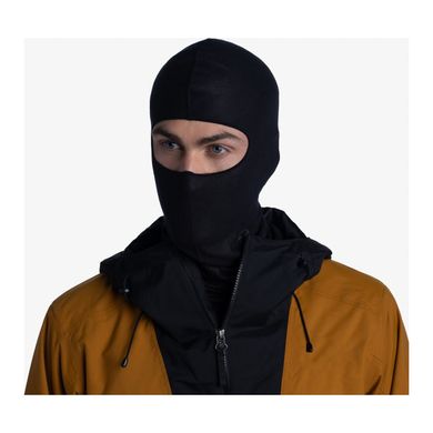 Балаклава Buff Microfiber Balaclava Solid Black, solid black, One size, Унісекс, Балаклави