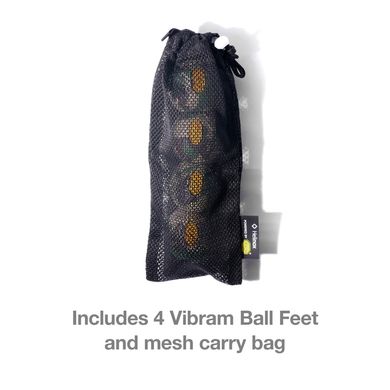Комплект опор для кресел Helinox Vibram Ball Feet 55мм, black, Аксессуары, Нидерланды