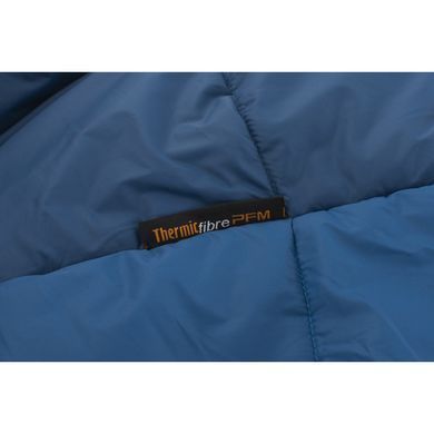 Спальный мешок Pinguin Mistral PFM 185 Blue, blue, Regular, Спальник, Кокон, Универсальный, Синтетический, Трехсезонные, Left, 1700, Чехия