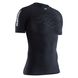 Термофутболка X-Bionic Effektor 4.0 Women's Running Short Sleeve Shirt, opal black/arctic white, M, Для жінок, Футболки, Синтетична, Для активного відпочинку, Італія, Швейцарія