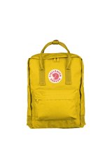 Рюкзак Fjallraven Kanken 16, Warm yellow, Універсальні, Міські рюкзаки, Шкільні рюкзаки, Без клапана, One size, 16, 300