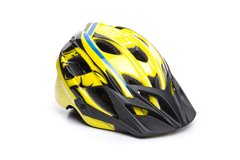 Велошлем ONRIDE Rider, yellow/blue, Велошлемы, M, Взрослые, Универсальные, 52-56