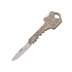 Нож-ключ SOG Key Knife (Brass), Бежевый, Складные ножи