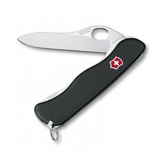 Ніж складаний Victorinox Sentinel One-Hand 0.8416.M3, black, Швейцарський ніж