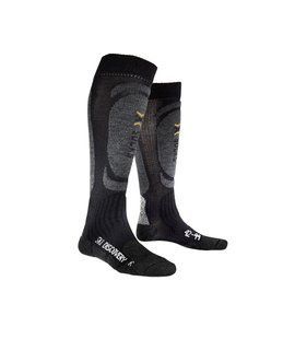 Носки X-Socks Skiing Discovery, anthracite/black, 45-47, Универсальные, Горнолыжные, Комбинированные
