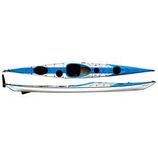 Каяк Zegul Arrow Bara A-Core, White-blue-white, Каяки, Пластиковые, sit-in, Одноместные, Киев, Харьков, Одесса, Днепр, Запорожье, Львов, Кривой Рог, Винница, Полтава, Чернигов, Черкассы, Сумы, Хмельницкий, Черновцы, Ровно, Эстония, Эстония